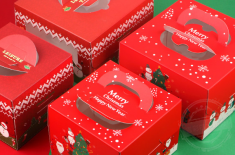 商家利用定制圣誕包裝盒宣傳了品牌，獲得更多的客戶 [吉彩四方]