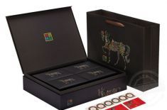 茶葉禮盒包裝 設(shè)計簡介大氣的茶葉禮盒包裝 [吉彩四方]包裝禮盒廠家