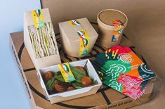 牛皮紙盒子理想食品包裝  定制印刷牛皮紙盒子[吉彩四方]