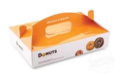 如何定制甜甜圈折紙包裝盒  定制甜甜圈折紙包裝盒要素[吉彩四方]