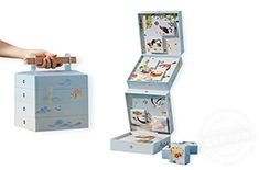 正方形禮品盒禮盒包裝設計 廣州批量定做禮品包裝盒[吉彩四方]