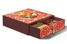 上海禮品盒紙品包裝  上海禮品包裝盒定制[吉彩四方]