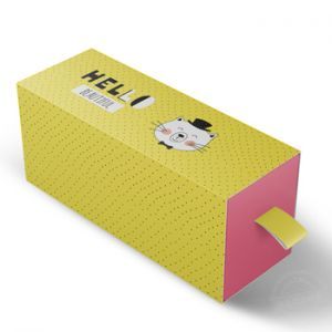 化妝品抽拉式禮品盒