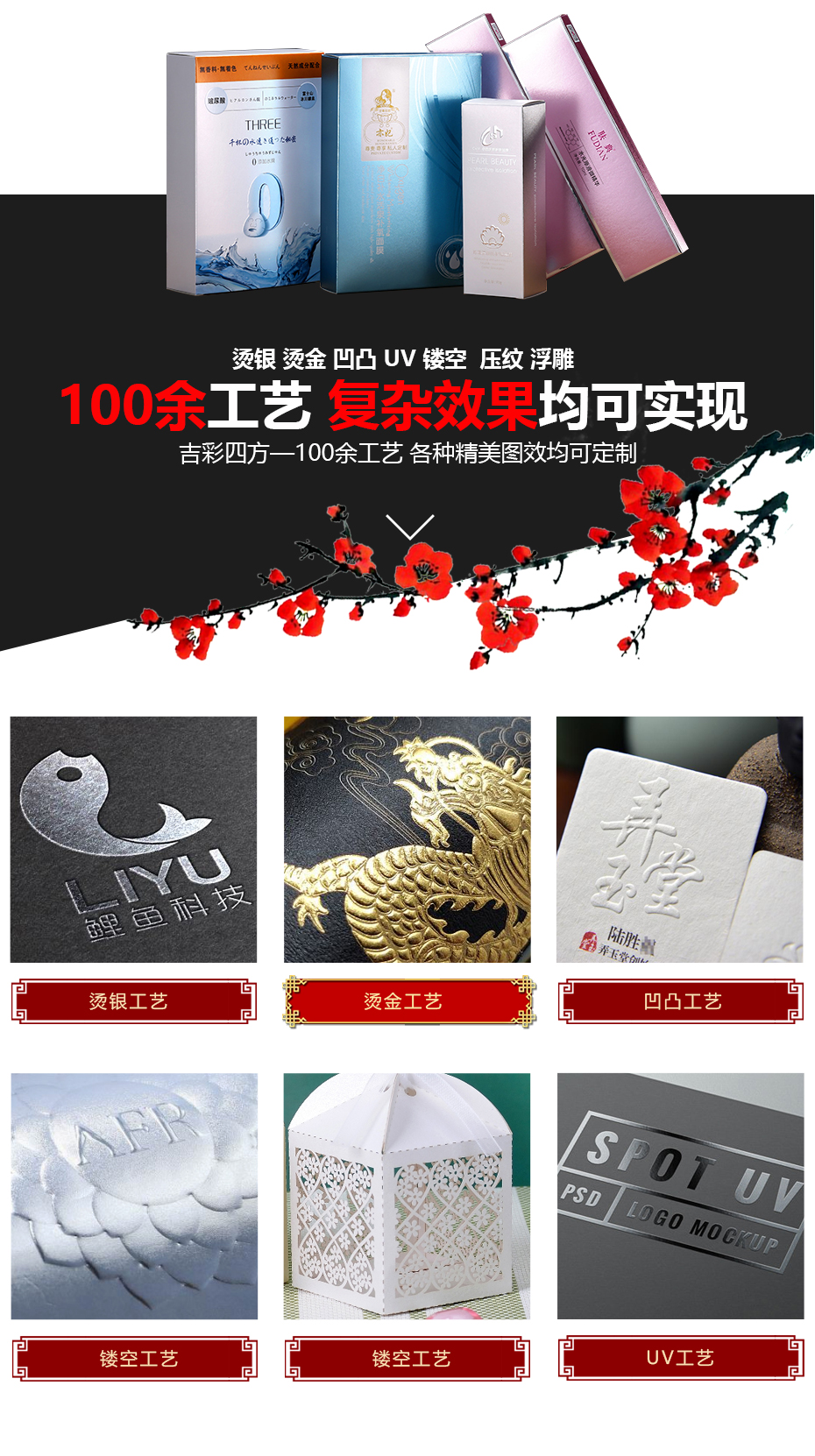 復古化妝品包裝盒