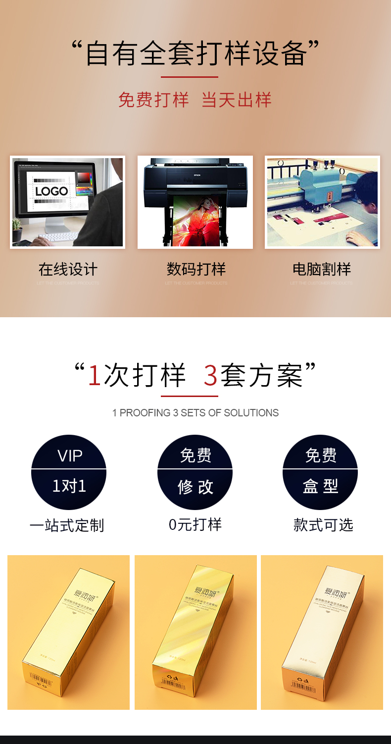 化妝品套盒打樣 化妝品套盒打樣