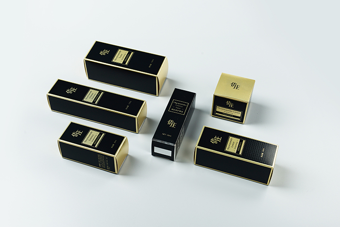 化妝品套盒包裝盒樣板