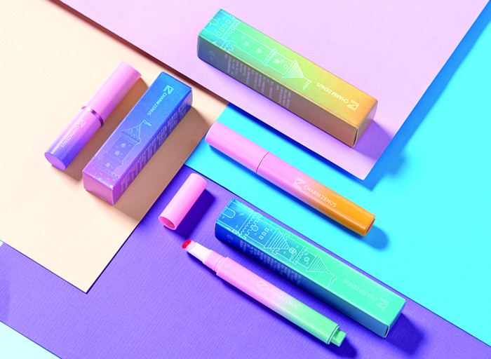 漂亮大氣的化妝品包裝盒