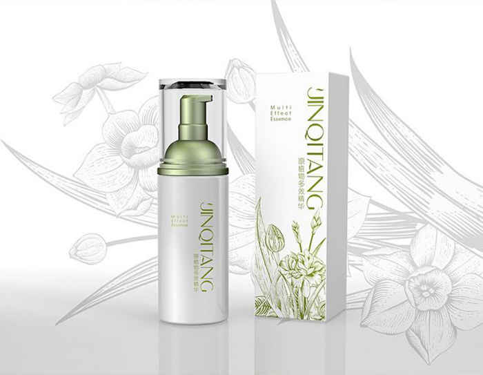 有玫瑰花化妝品包裝盒