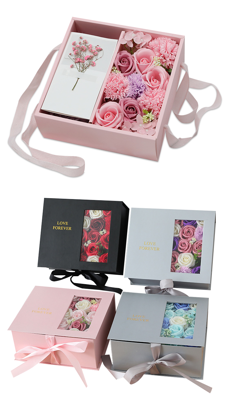 玫瑰花化妝品盒 禮盒包裝盒 玫瑰花化妝品盒 禮盒包裝盒