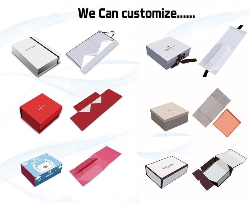 折疊禮品盒包裝定制 包裝盒型