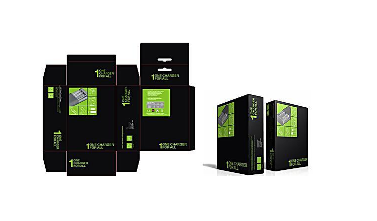 包裝盒彩盒 設計圖