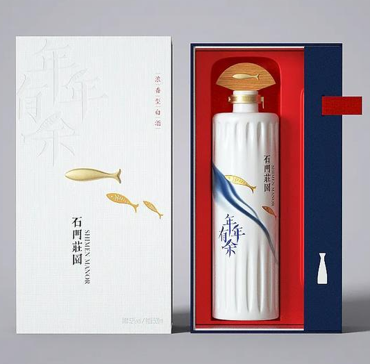 白酒包裝盒設計 包裝圖