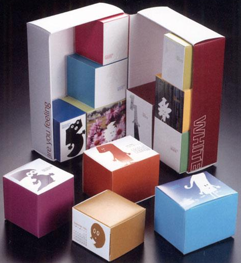 彩盒印刷 樣品展示