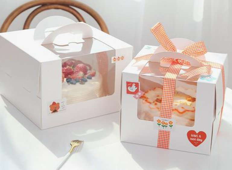 蛋糕包裝盒 精品盒展示