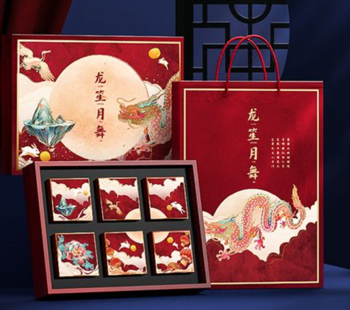 精美月餅禮盒 包裝盒展示