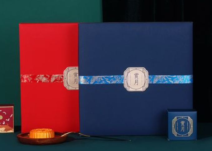 中秋月餅禮盒 包裝展示