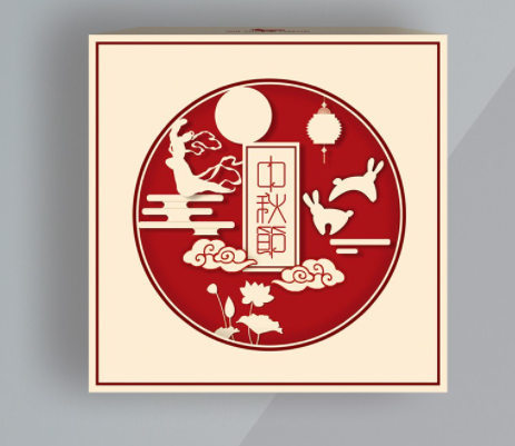 月餅包裝盒設計 包裝盒展示