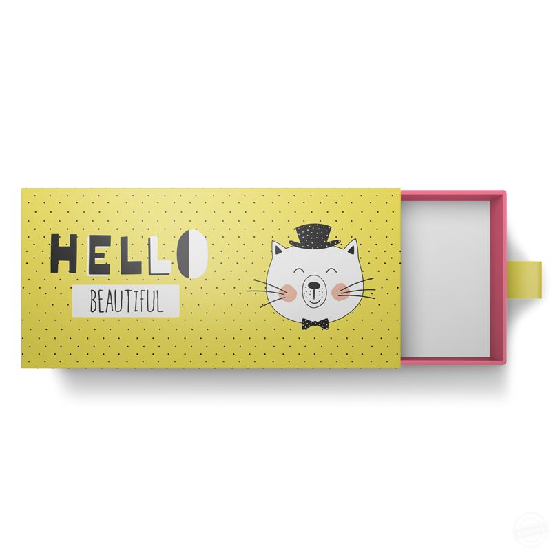 化妝品包裝盒定制 抽屜盒