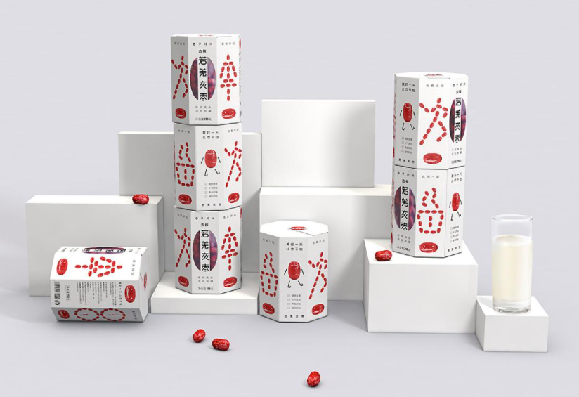 食品包裝盒 包裝盒型圖