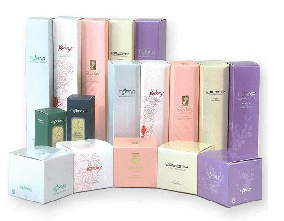 化妝品包裝生產(chǎn) 包裝盒圖