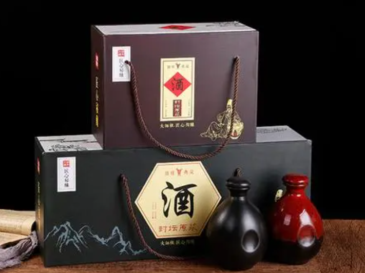 白酒包裝設計 展示圖