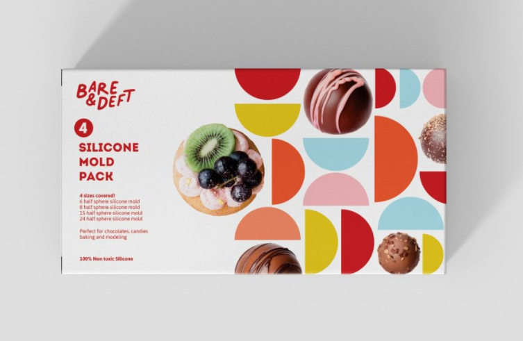 設計食品包裝盒 展示圖