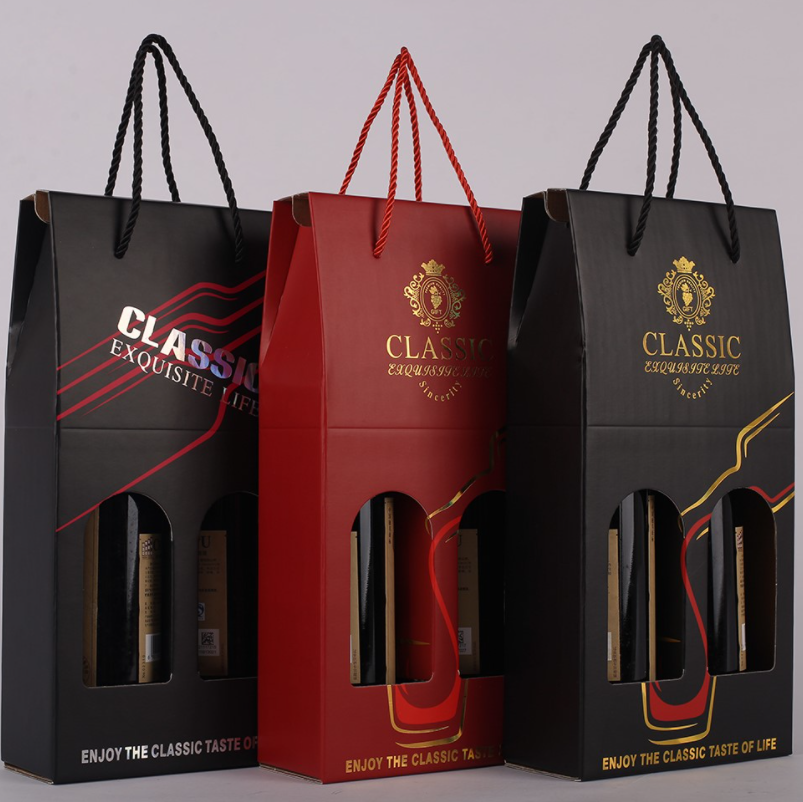 紅酒禮盒設計 樣品圖