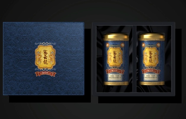 復古茶葉包裝的設計 展示圖1