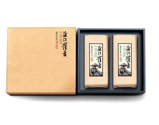 復古茶葉包裝的設計 欣賞圖