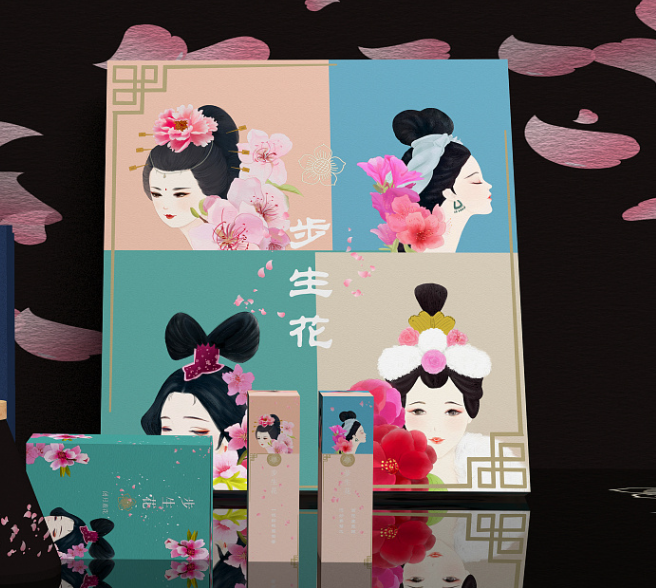 禮品盒設計 包裝盒圖