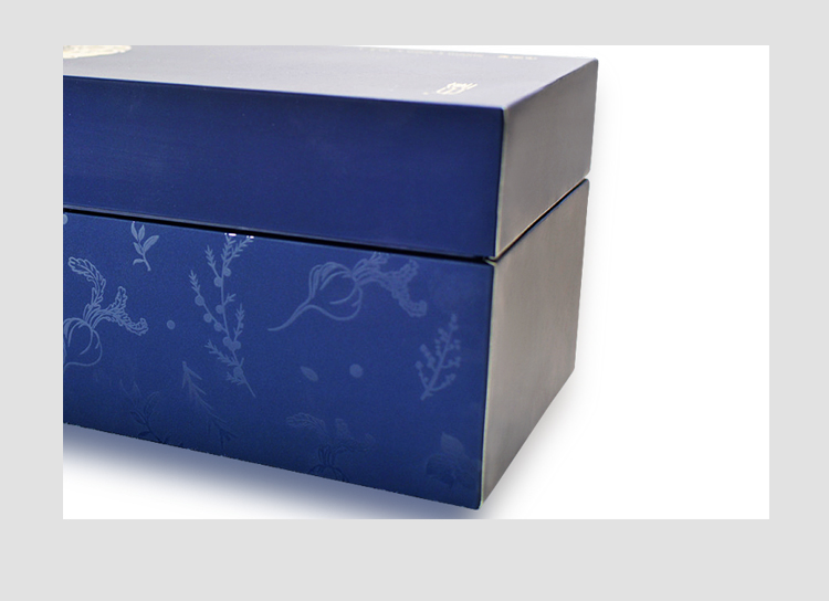 化妝品天地盒 觸感類化妝品包裝盒細節