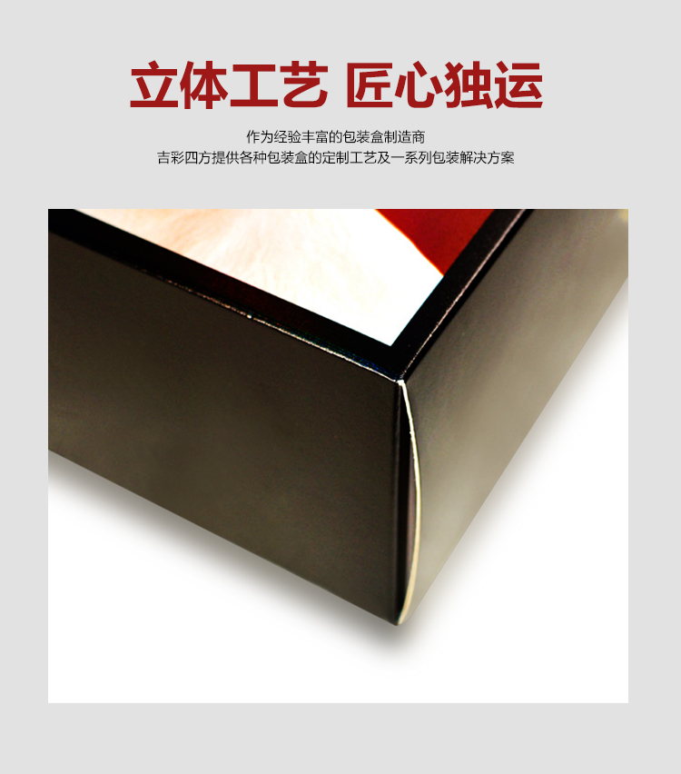 金銀卡紙化妝品盒細節(jié)圖